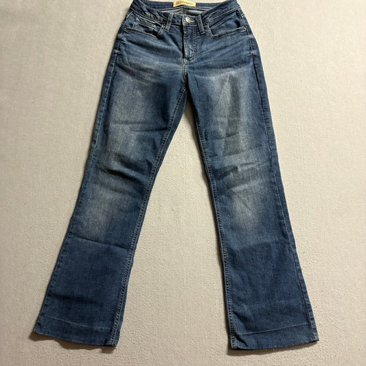 Silver Jeans Co Authentic Womens W4 L31 Curvy High Bootcut Blue Medium Wash