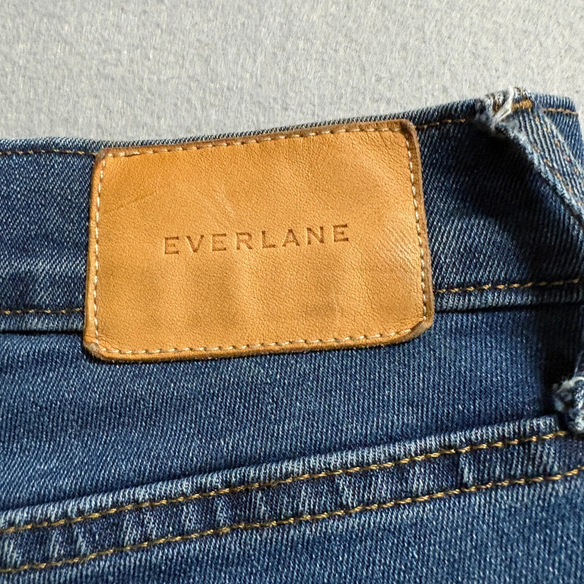 Everlane The High Rise Skinny Jeans Womens 26 Medium Wash Blue Denim Ankle