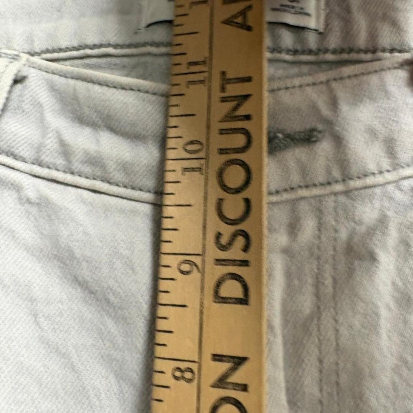 Abercrombie & Fitch The 90s Relaxed Jean Womens 28 6R High Rise Gray Denim