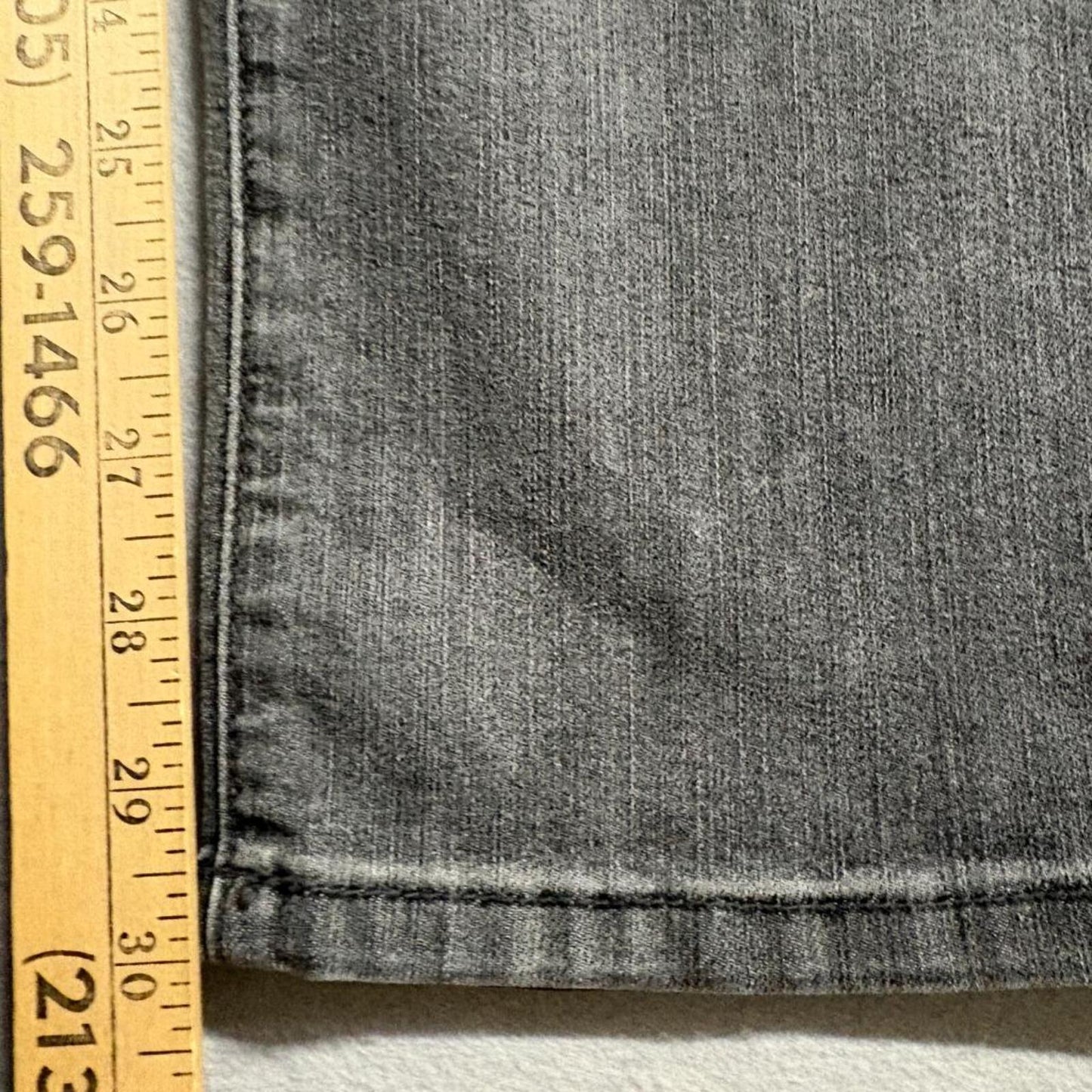 NYDJ Skinny Jeans Womens 10 Gray Lift Tuck Denim Stretch Made in USA