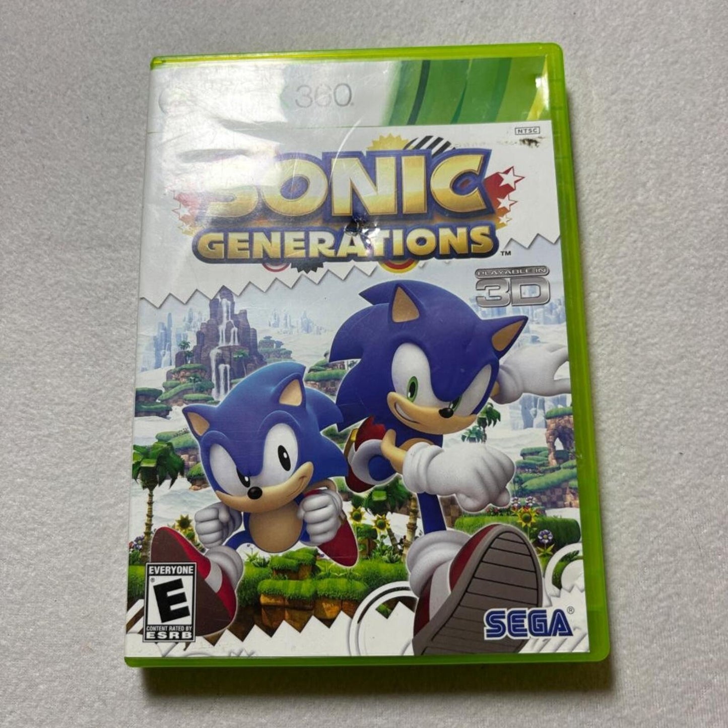 Sonic Generations Xbox 360 Game Sega 2011 Tested