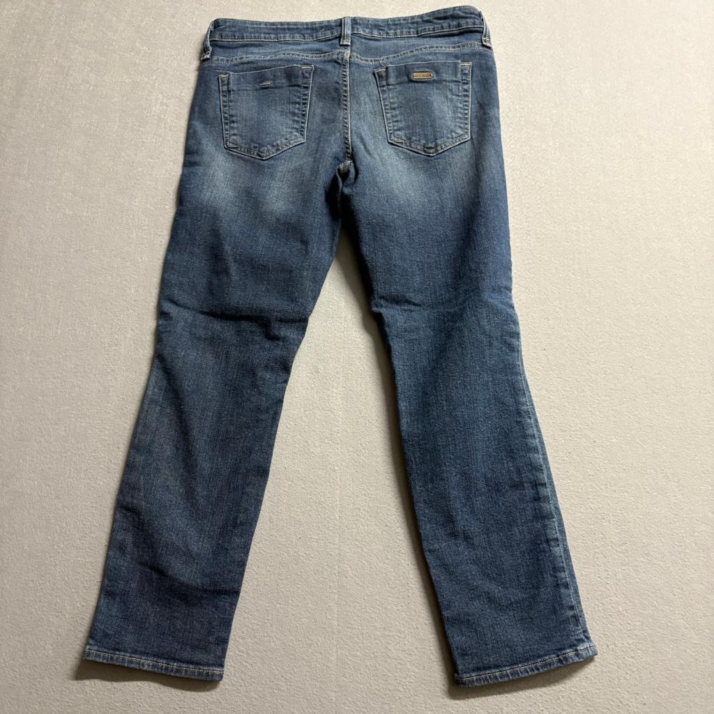 G by Guess Distressed Skinny Jeans Womens Size 28 Blue Denim Destroyed Ripped