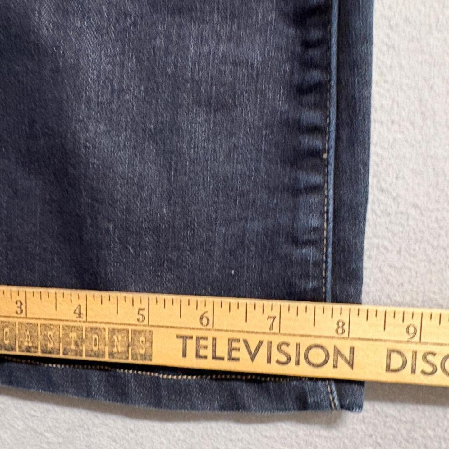 Paige Hidden Hills Bootcut Jeans Womens 26 Dark Wash Blue Denim Stretch