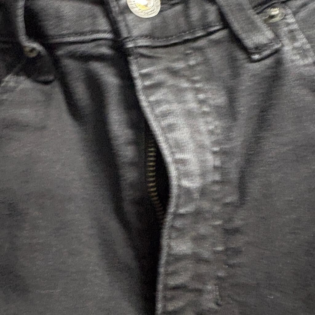 Levi's 721 High Rise Skinny Jeans Womens 31x30 Black Denim Stretch