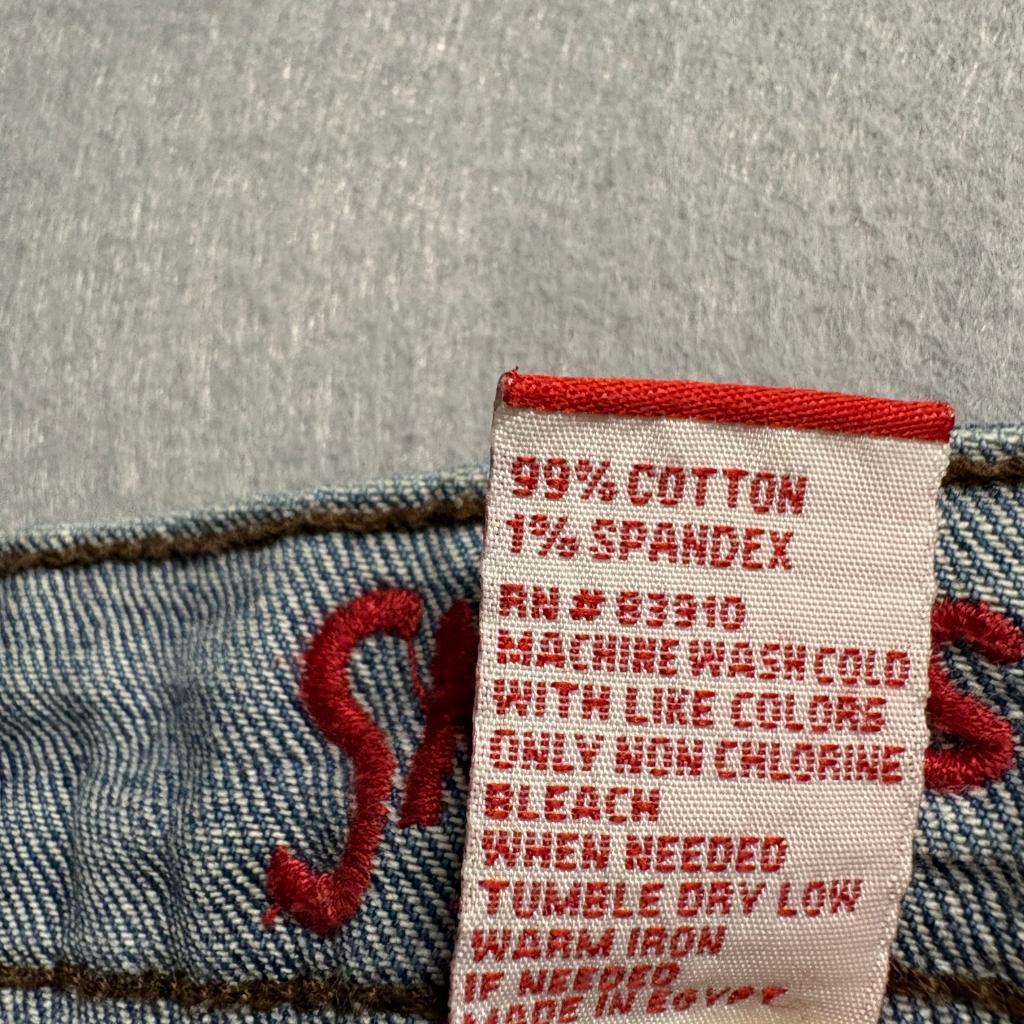 Smith's Workwear Dungarees Stretch Bootcut Jeans Womens 18W Blue Denim