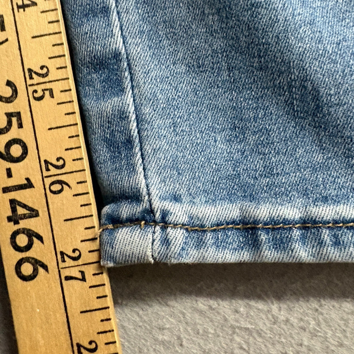 Kut from the Kloth High Rise Ankle Slim Straight Leg Jeans Womens Size 14 Blue