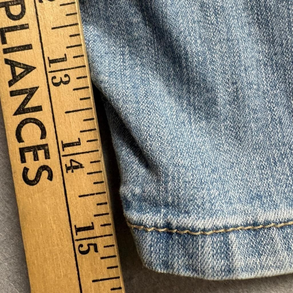 Gloria Vanderbilt Amanda Capri Jeans Womens 16W Blue Denim Slimming Crop
