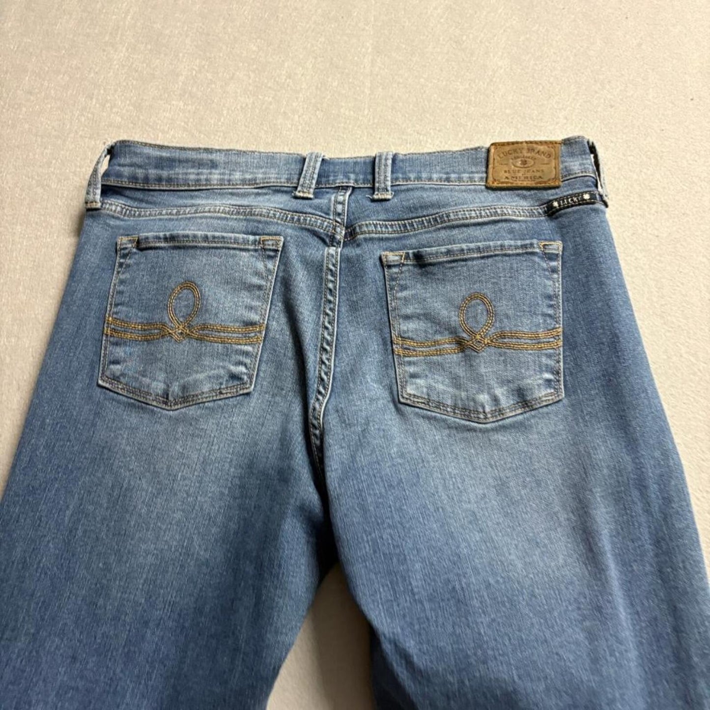 Lucky Brand Sofia Skinny Jeans Womens Size 8 29 Ankle Blue Denim Medium Wash