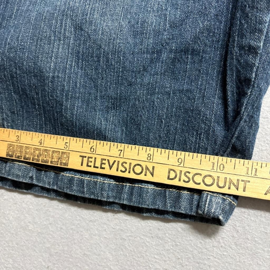 Venezia Denim Bermuda Shorts Womens Plus Size 18 Blue Stretch Cotton Jean Shorts