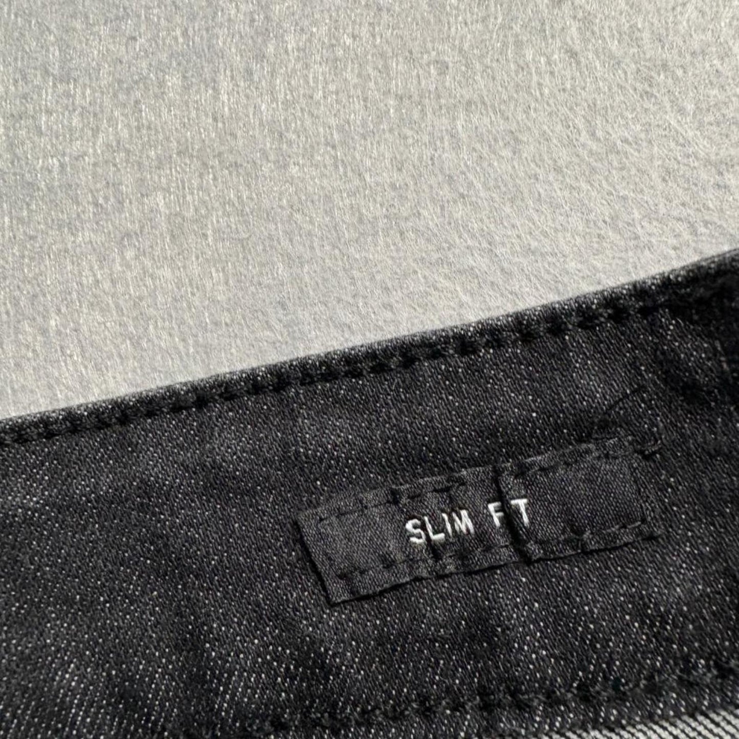 Kenneth Cole New York Slim Fit Jeans Mens 28x30 Black Stretch Denim NWT