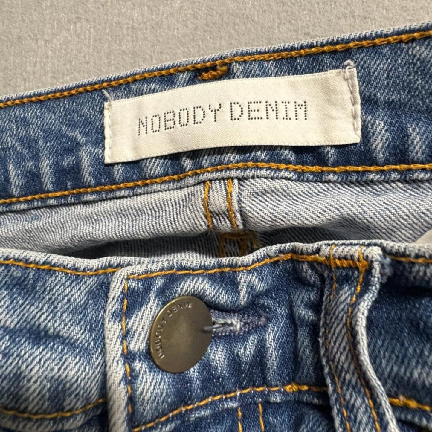 Nobody Denim True Jean Ankle Jeans Womens 26 High Rise Slim Blue Crop Australia