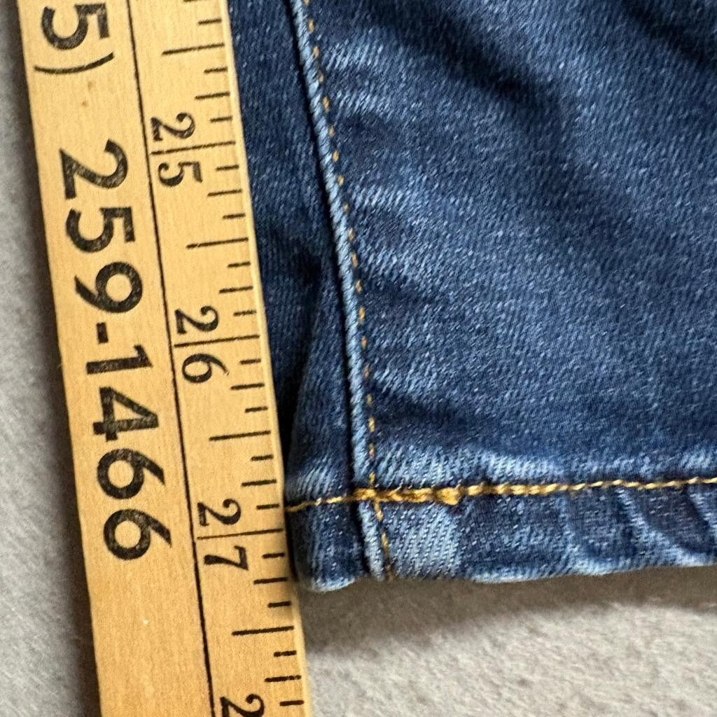 Madewell 10 High Rise Skinny Jeans Womens 27 Blue Denim Stretch Tencel Blend