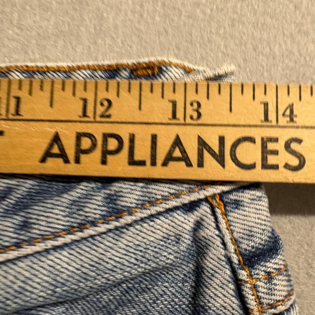Nudie Jeans Co Mens 28x30 Blue Denim 100% Organic Cotton Straight Leg Jeans