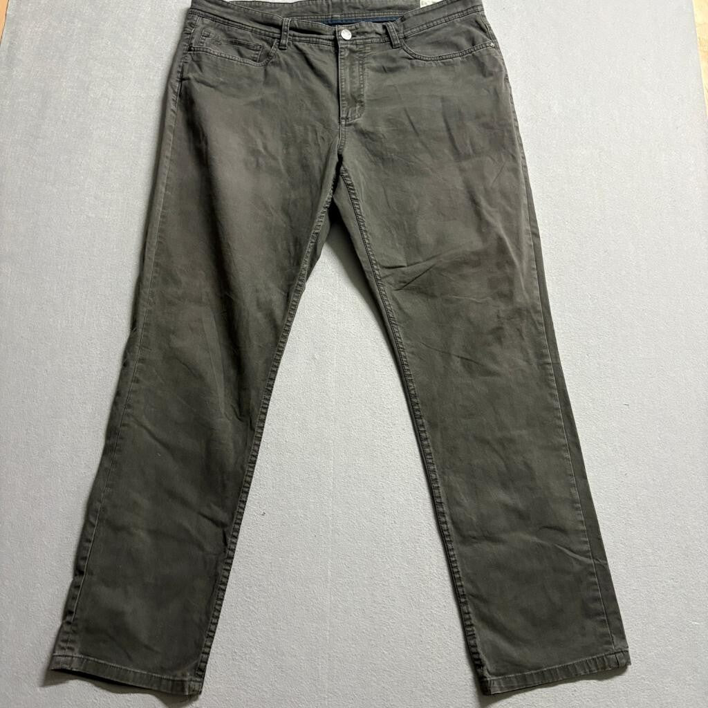 English Laundry Mens Pants 36x32 Gray Cotton Blend Stretch Straight Leg Chino