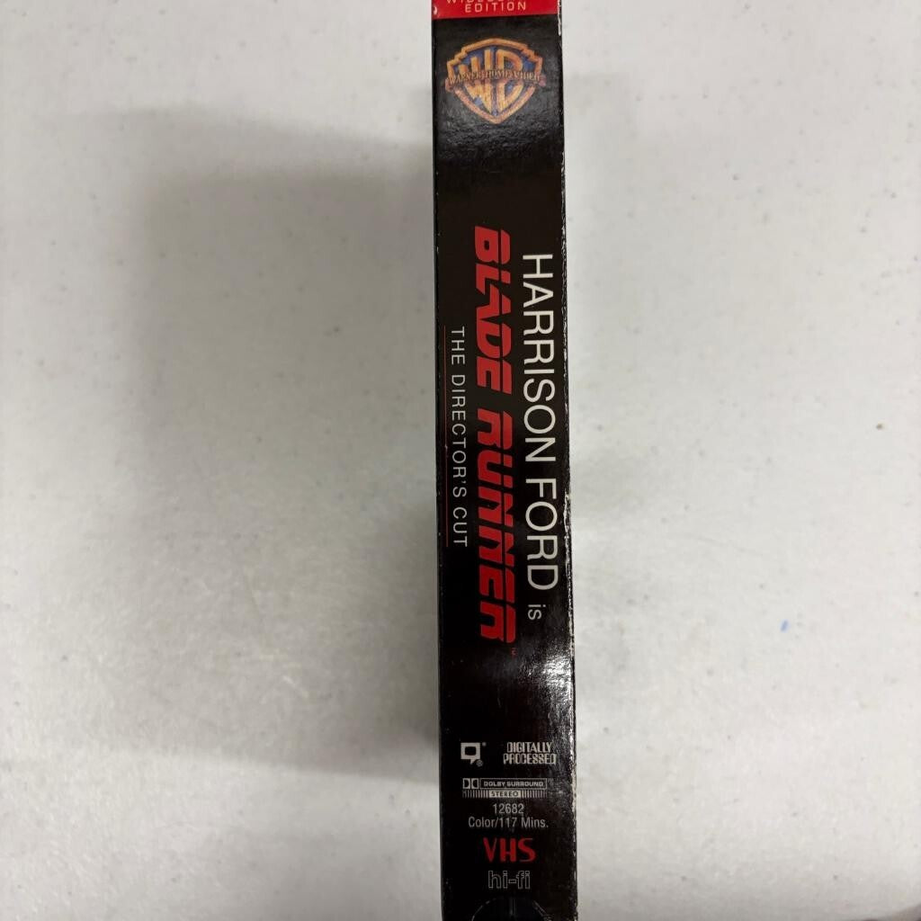 Blade Runner VHS The Directors Cut Special Widescreen Edition Harrison Ford