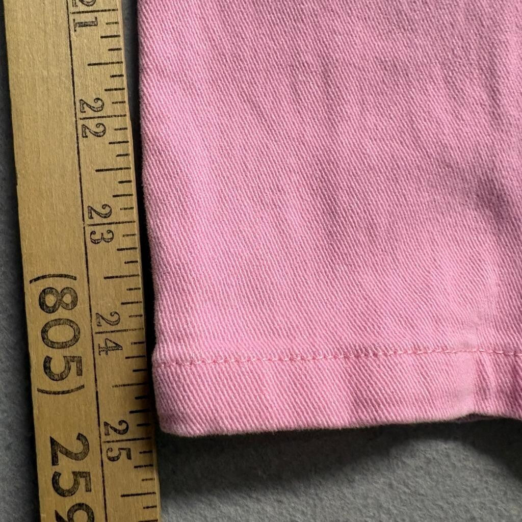 Sugar Thrillz Colorblock Pastel Jeans Womens Small Pink Purple Yellow Green