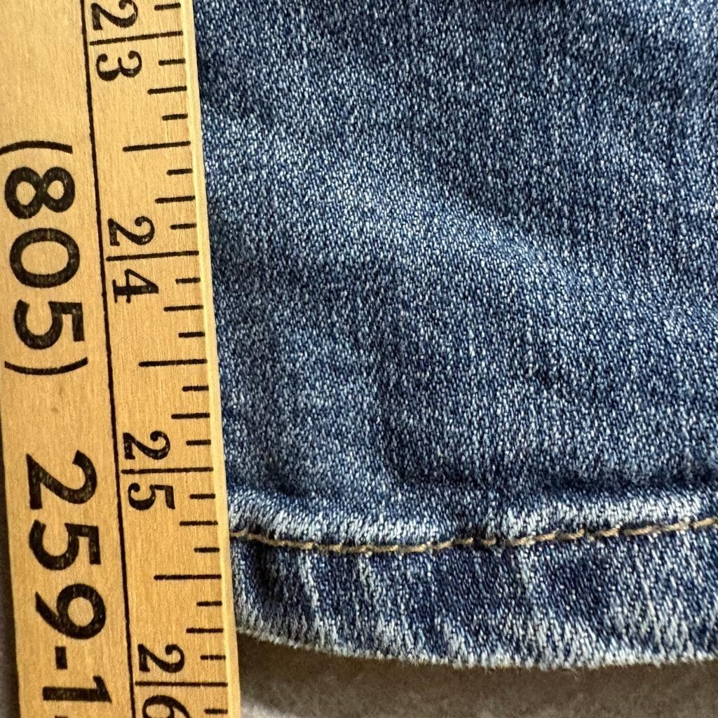 Willow & Root The Mom Jean Womens Size 25 Distressed High Rise Blue Denim Jeans