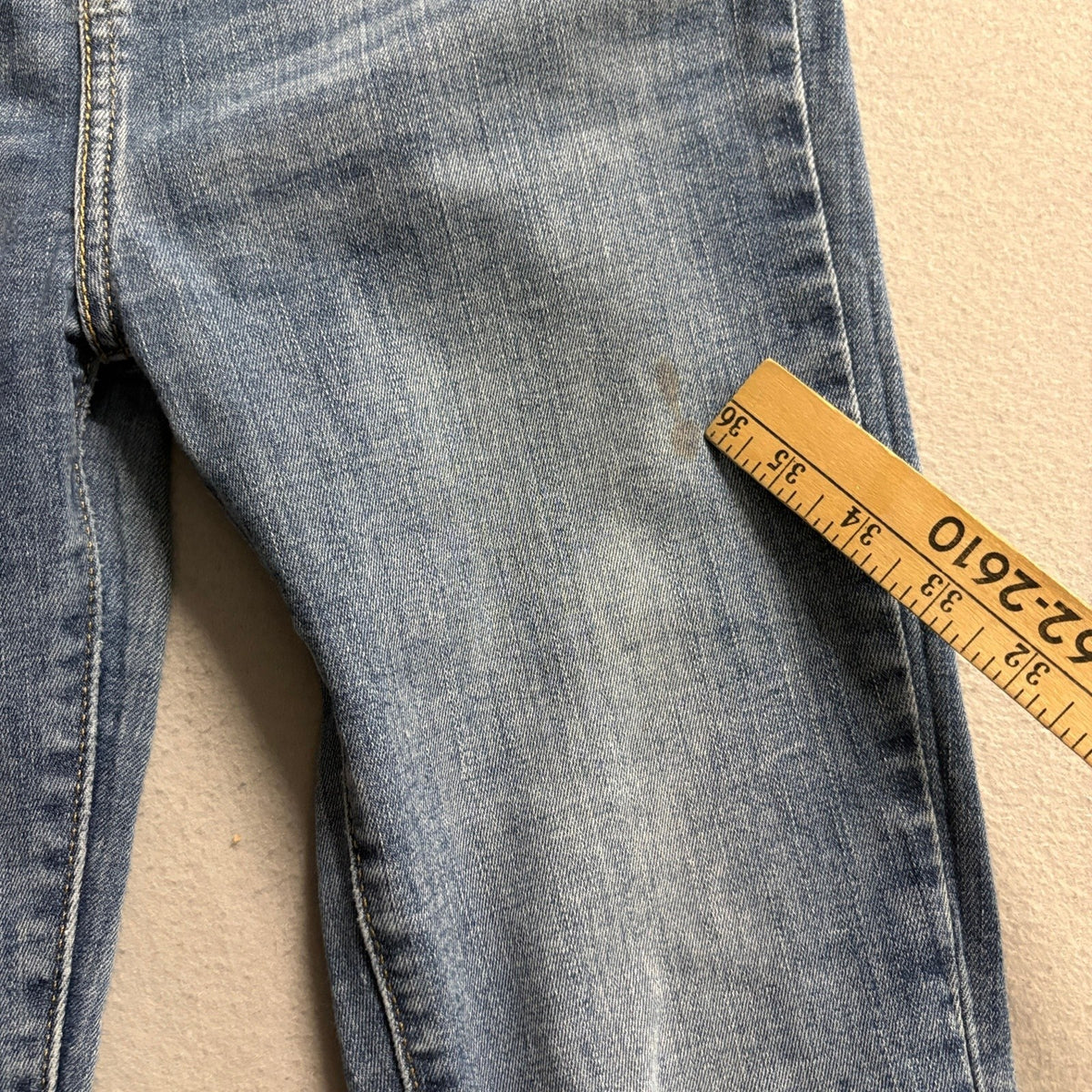 Signature by Levi Strauss Women Size 16 High Rise Super Skinny Distressed Jeans