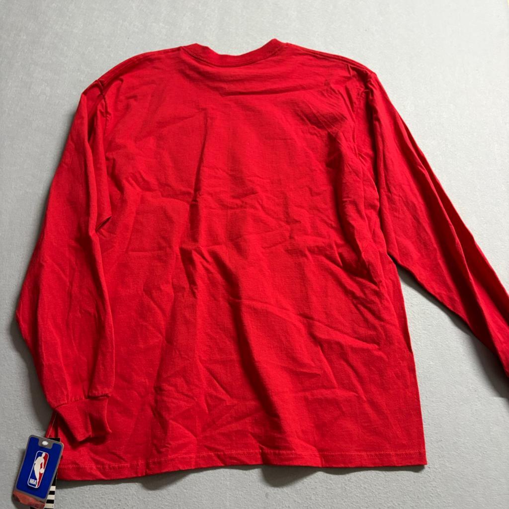 Los Angeles Clippers Adidas Long Sleeve Shirt Mens XL Red NBA Graphic Tee NWT