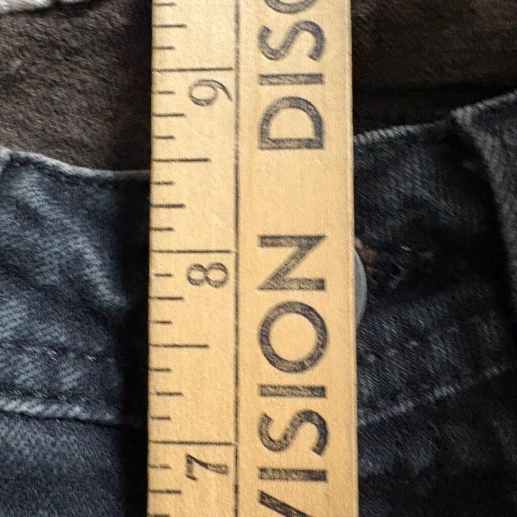 Volcom 2x4 Jeans Mens 32 Black Denim Slim Straight Boardwear Stretch Pants