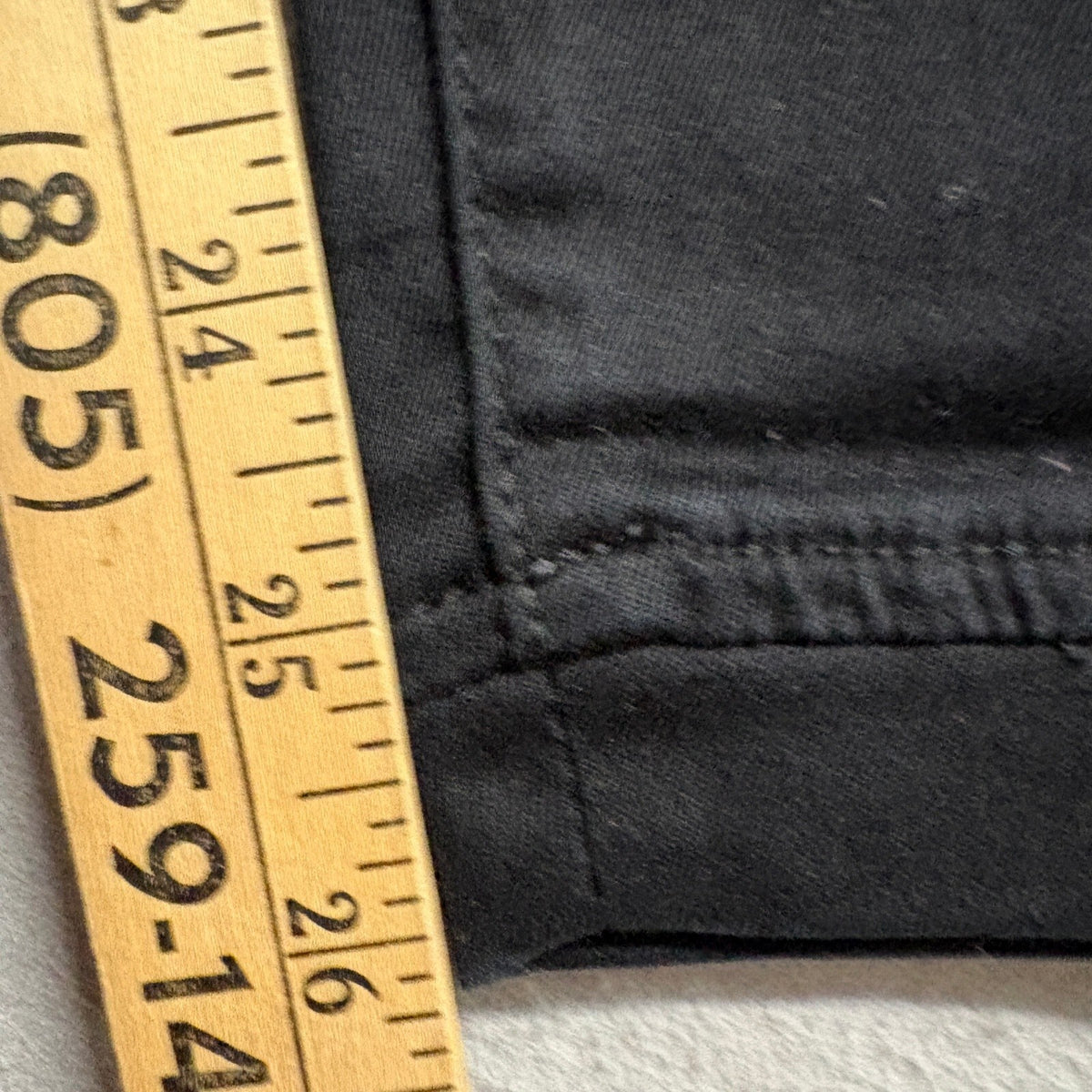 Easycome Womens Black Drawstring Skinny Jeans Sample Check Size 25
