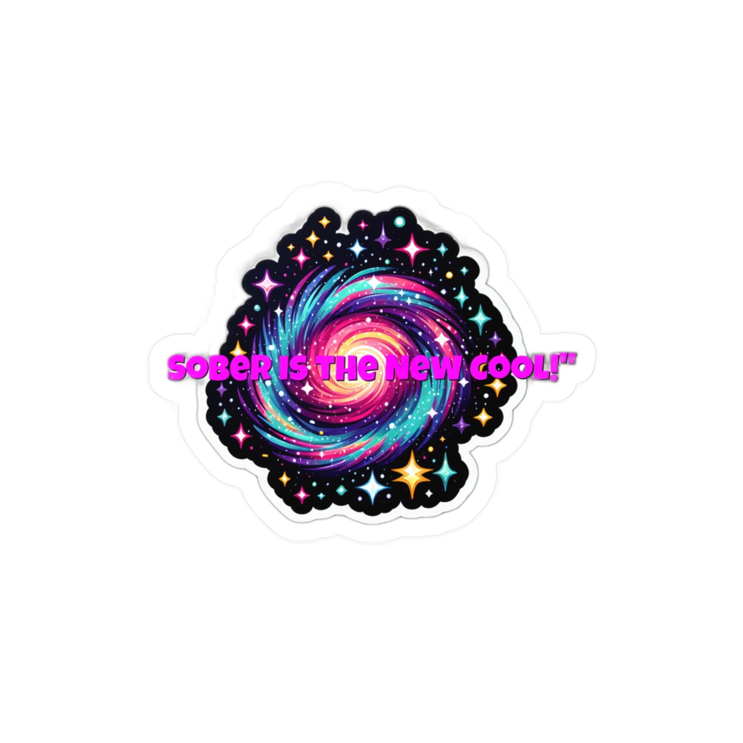 Sober Is The New Cool – Sobriety Sticker