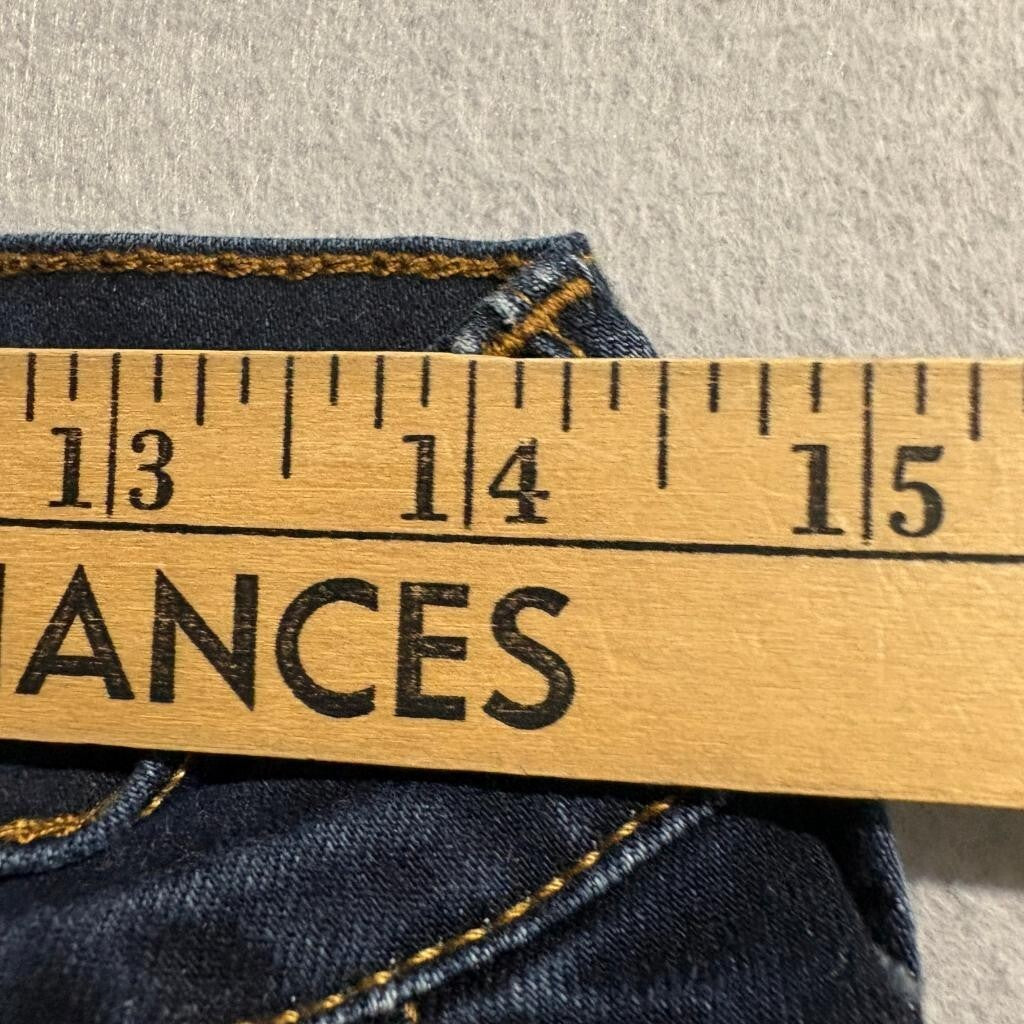 Lucky Brand Sweet N Straight Jeans Womens 4/27 Dark Wash Blue Denim Stretch
