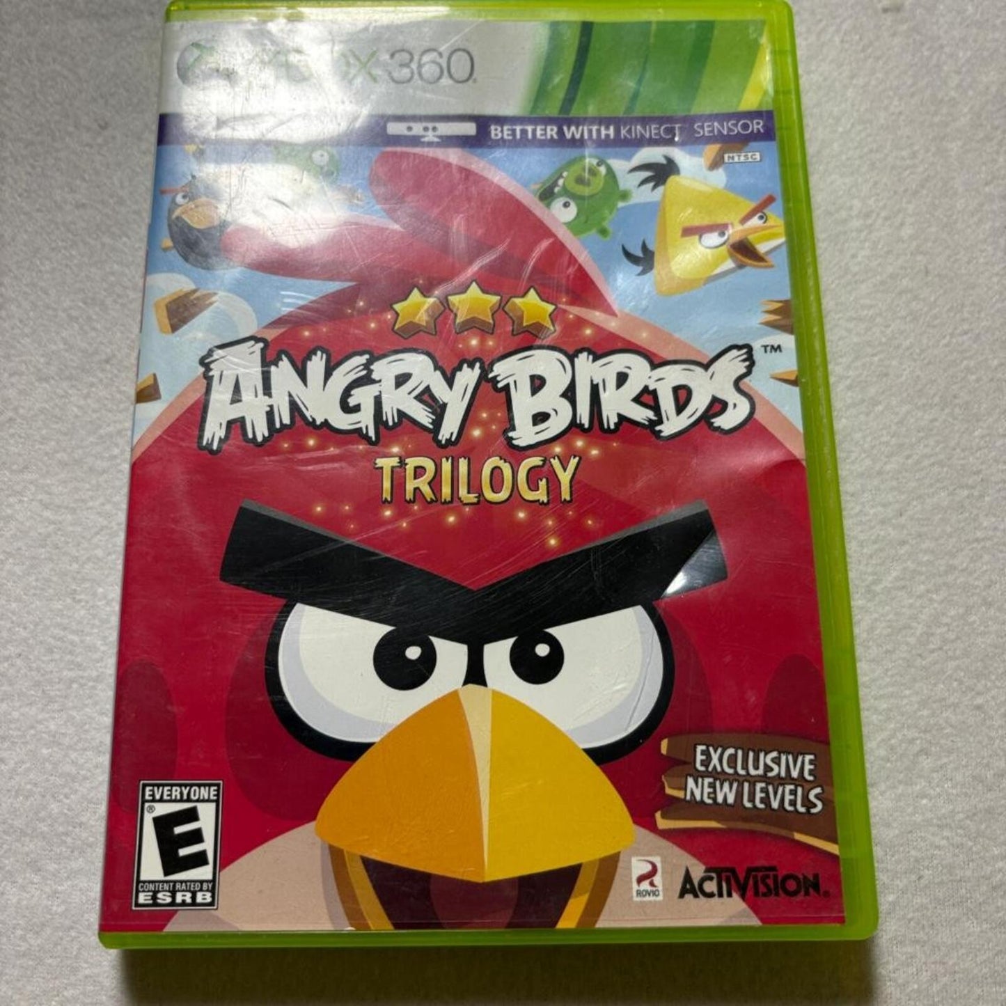 Angry Birds Trilogy Xbox 360 Game Complete with Manual CIB Tested