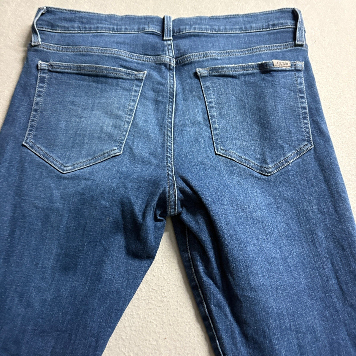 Joe's Jeans Womens Size 32 Blue Denim Stretch Straight Leg Jeans Medium Wash