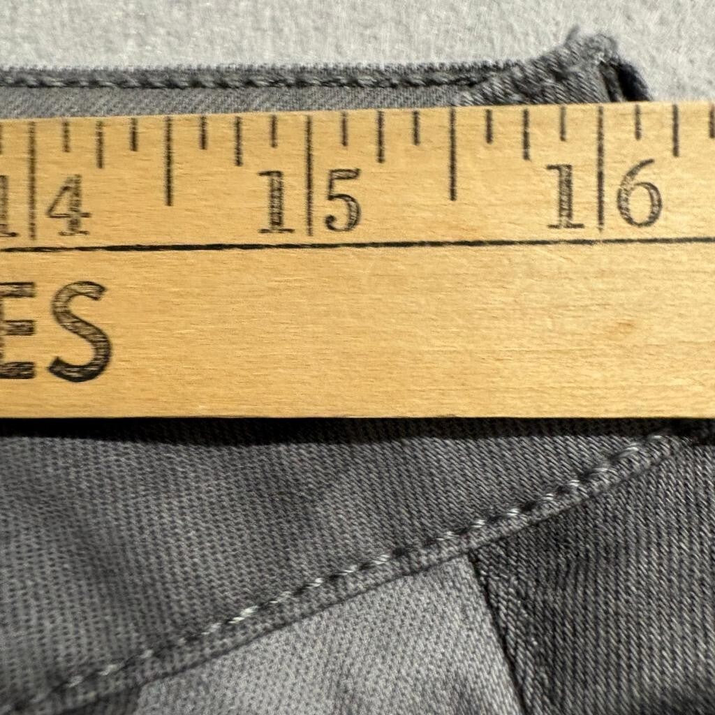 Seven7 Utility Ankle Skinny Jeans Womens 12 Camo Gray Stretch Denim Pants