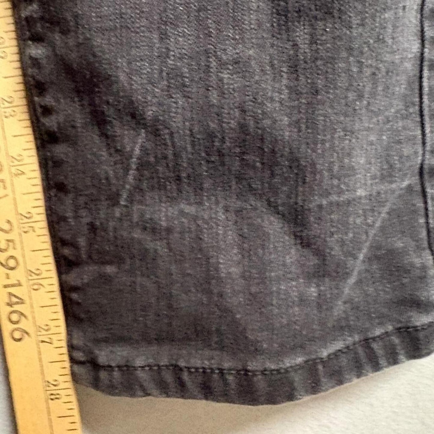 Eddie Bauer Flannel Lined Jeans Mens 34x32 Black Denim Straight Leg Stretch
