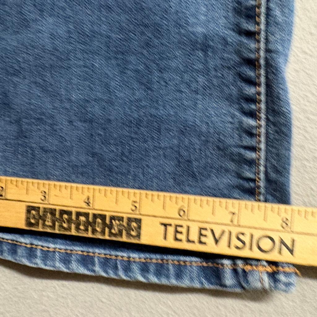 Roebuck and Co Bootcut Jeans Womens Size 2 Blue Denim Stretch Mid Rise