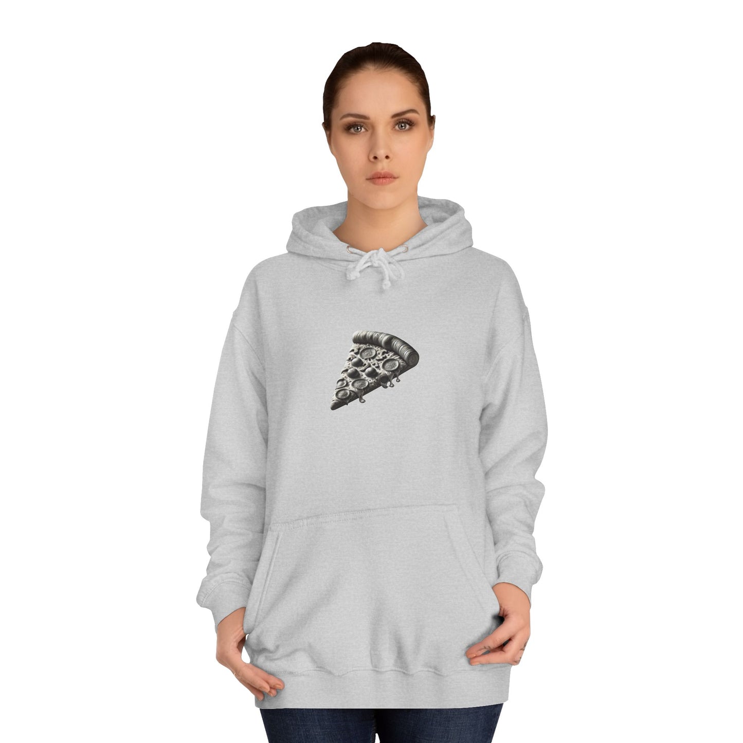 Pizza Slice Unisex College Hoodie