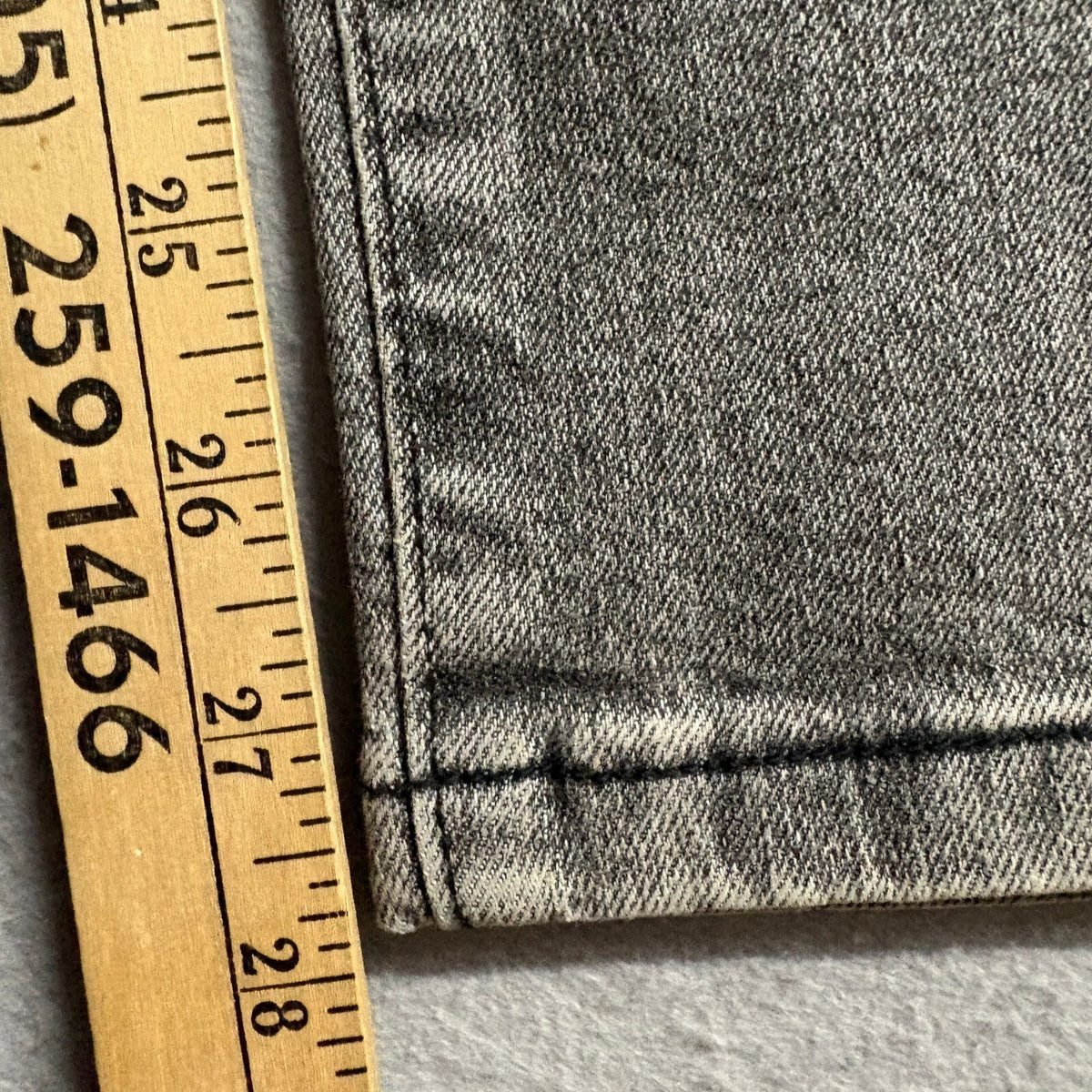 AGS Premium Jeans Womens Size 5 Gray Black Acid Wash Stretch Skinny Denim New