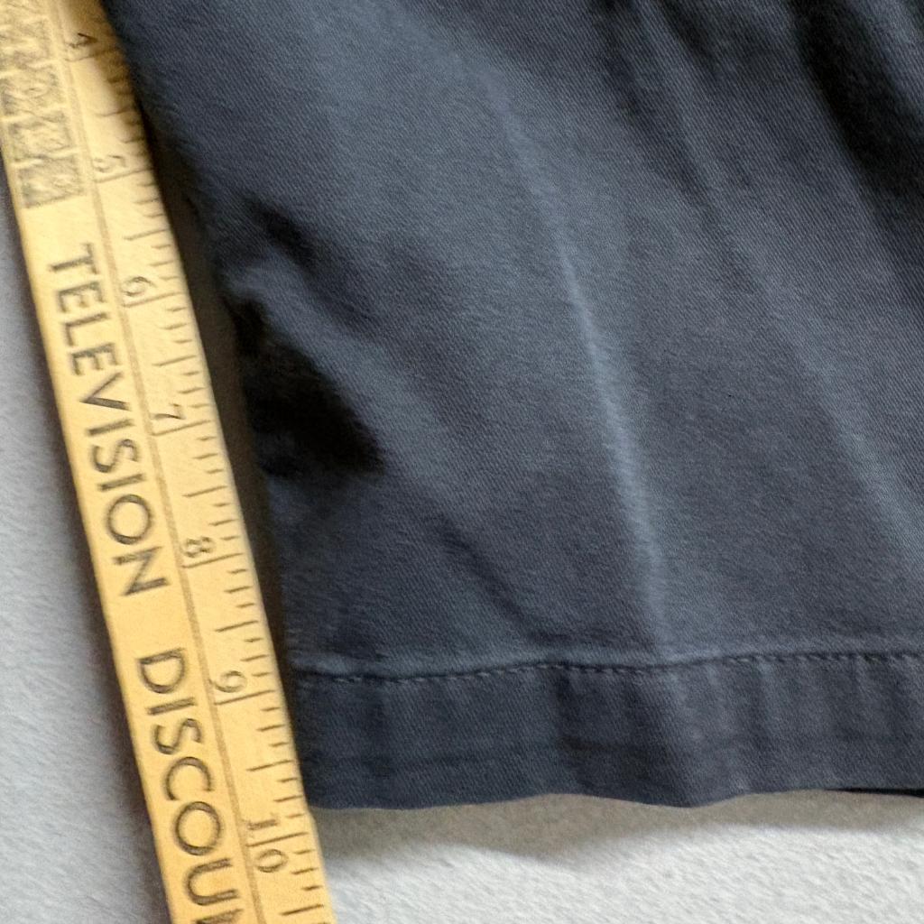 Volcom Frickin Modern Stretch Chino Shorts Mens 36 Black Cotton Blend Skate
