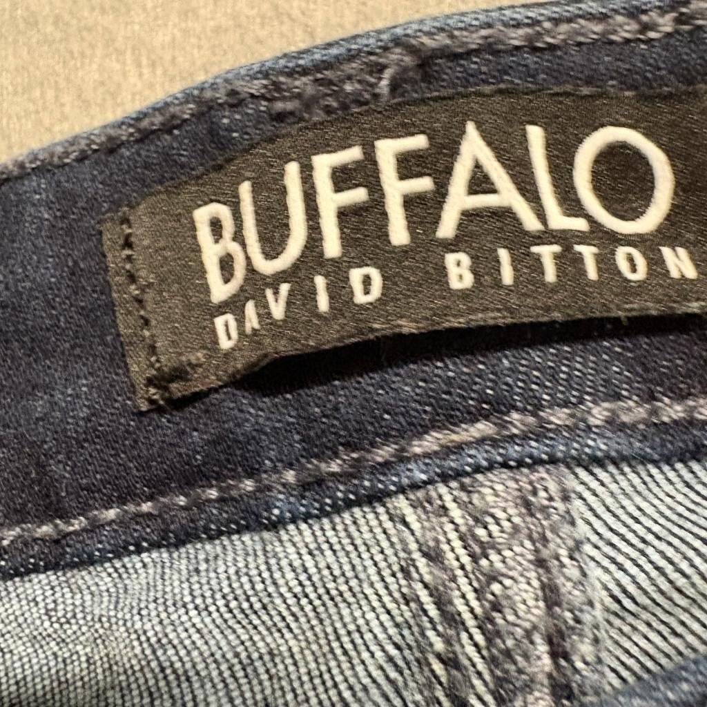 Buffalo David Bitton Alyssa Jeans Womens 10/30 High Rise Straight Leg Blue