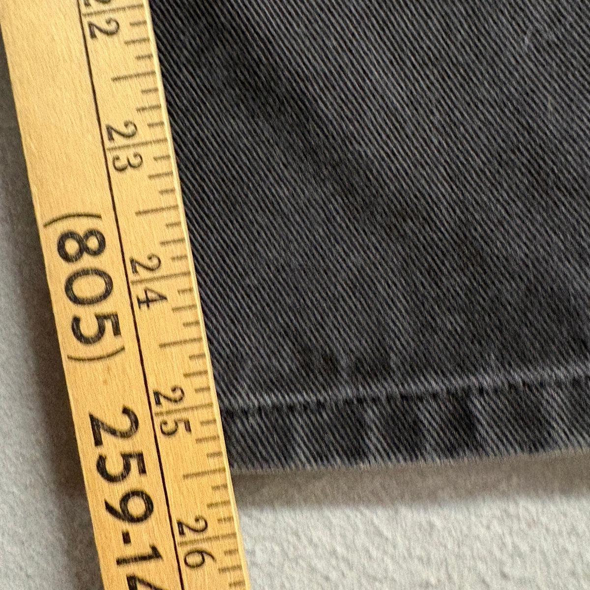 Bill Blass Jeans Womens 10P Black Denim Easy Fit High Rise Tapered Leg Vintage