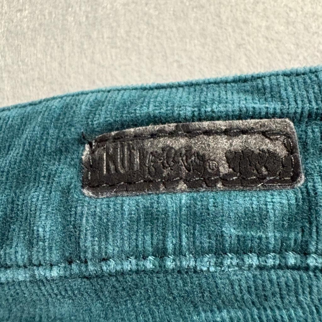 Kut from the Kloth Corduroy Pants Womens Size 6 Green Bootcut Stretch Cord