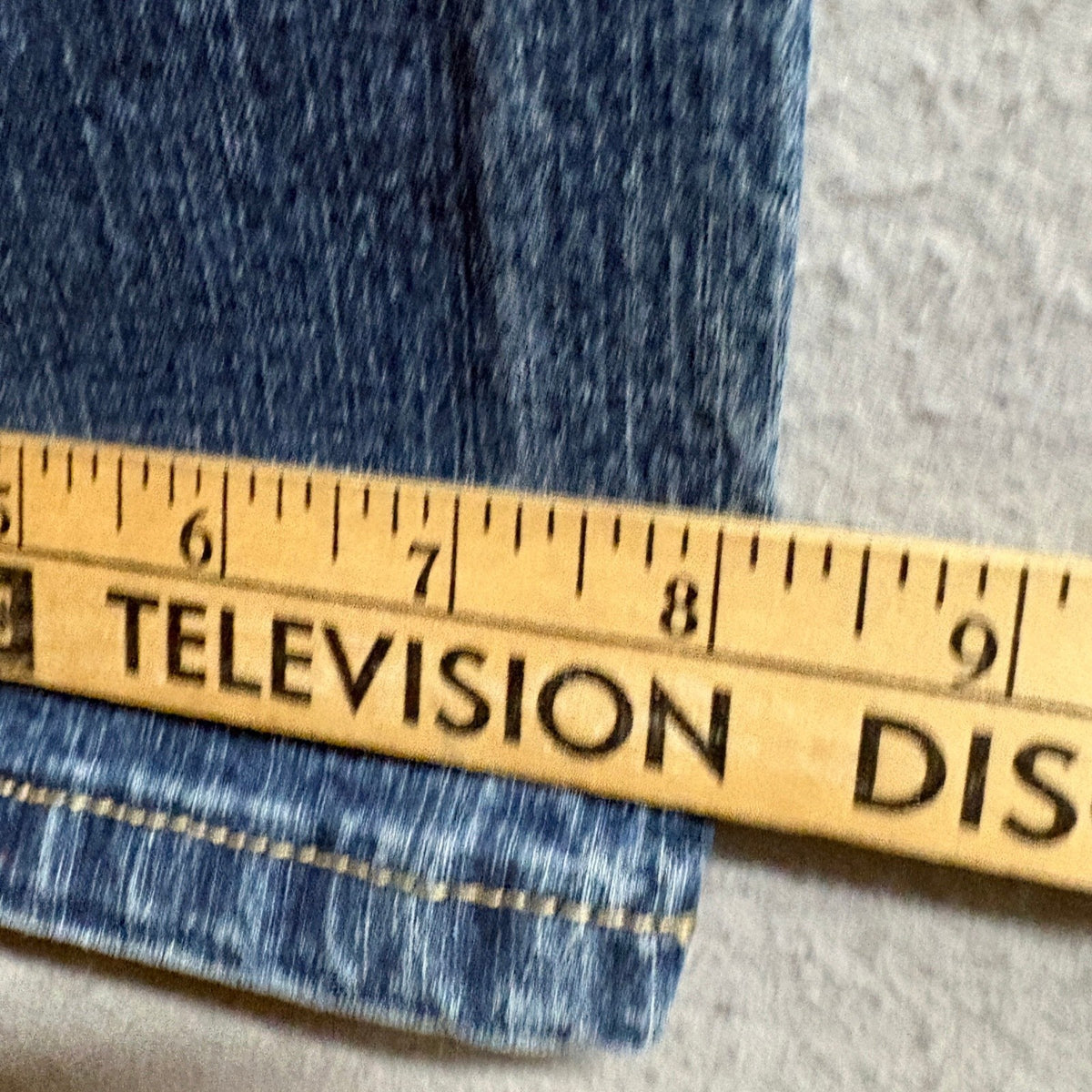 Dickies Mens Jeans Size 36x29 Blue Denim Straight Leg Work Stretch FD635MNG