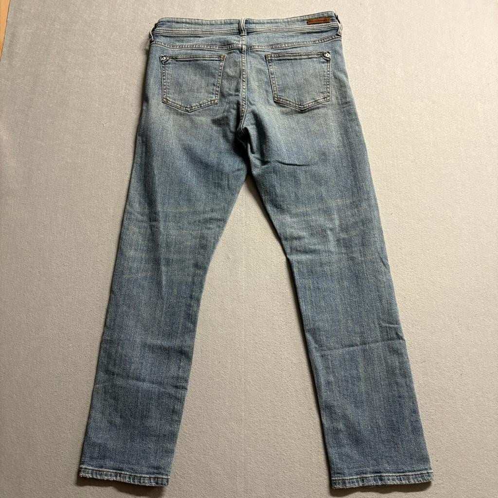 Pilcro and the Letterpress Slim Boyfriend Jeans Womens 29 Anthropologie Blue