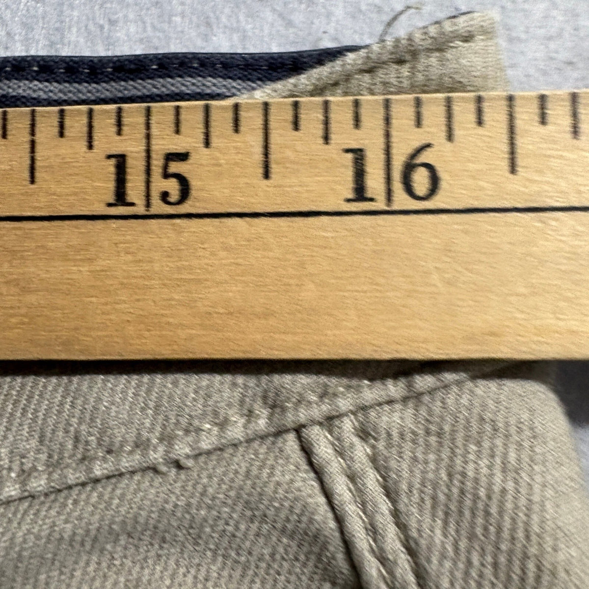 Jachs NY Mens Stretch Jeans 32x32 Beige Tan Cotton Blend Straight Leg Pants