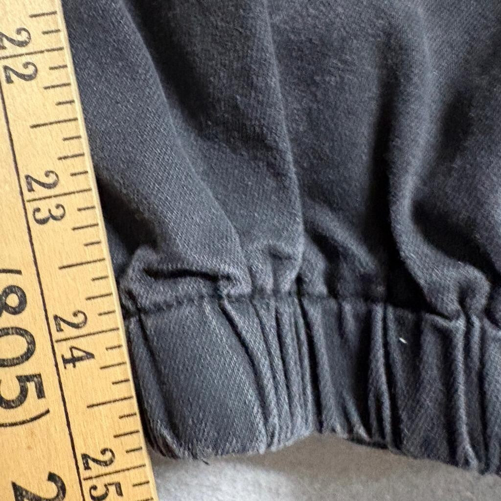 Storror Parkour Jogger Pants Womens Medium Black Elastic Waist Drawstring