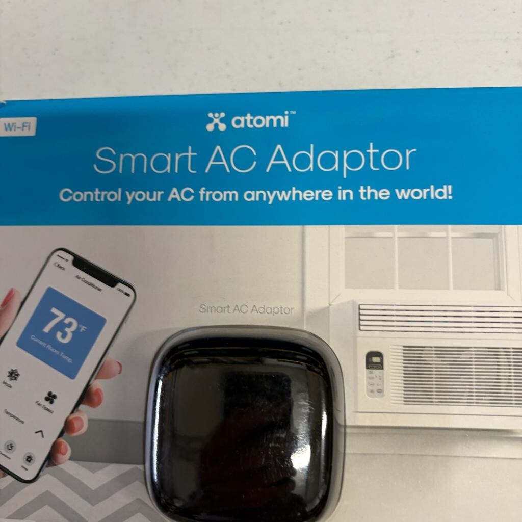 Atomi Smart AC Adaptor Wi-Fi Controller for Window Air Conditioners AT1310
