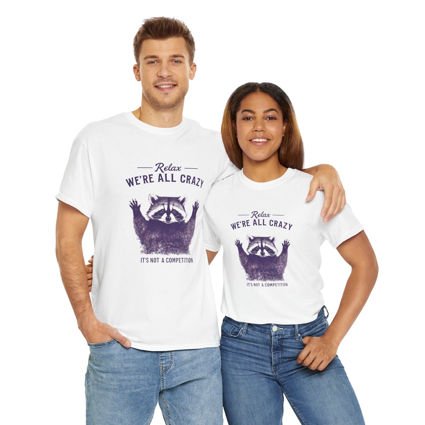 Vintage Classic Raccoon Tee T-Shirt