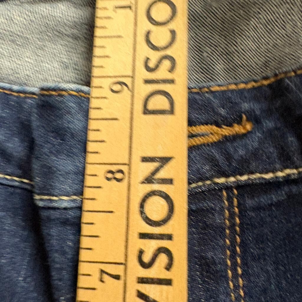 Arizona Jean Co Super Skinny Jeans Womens 17 Short Blue Denim Stretch