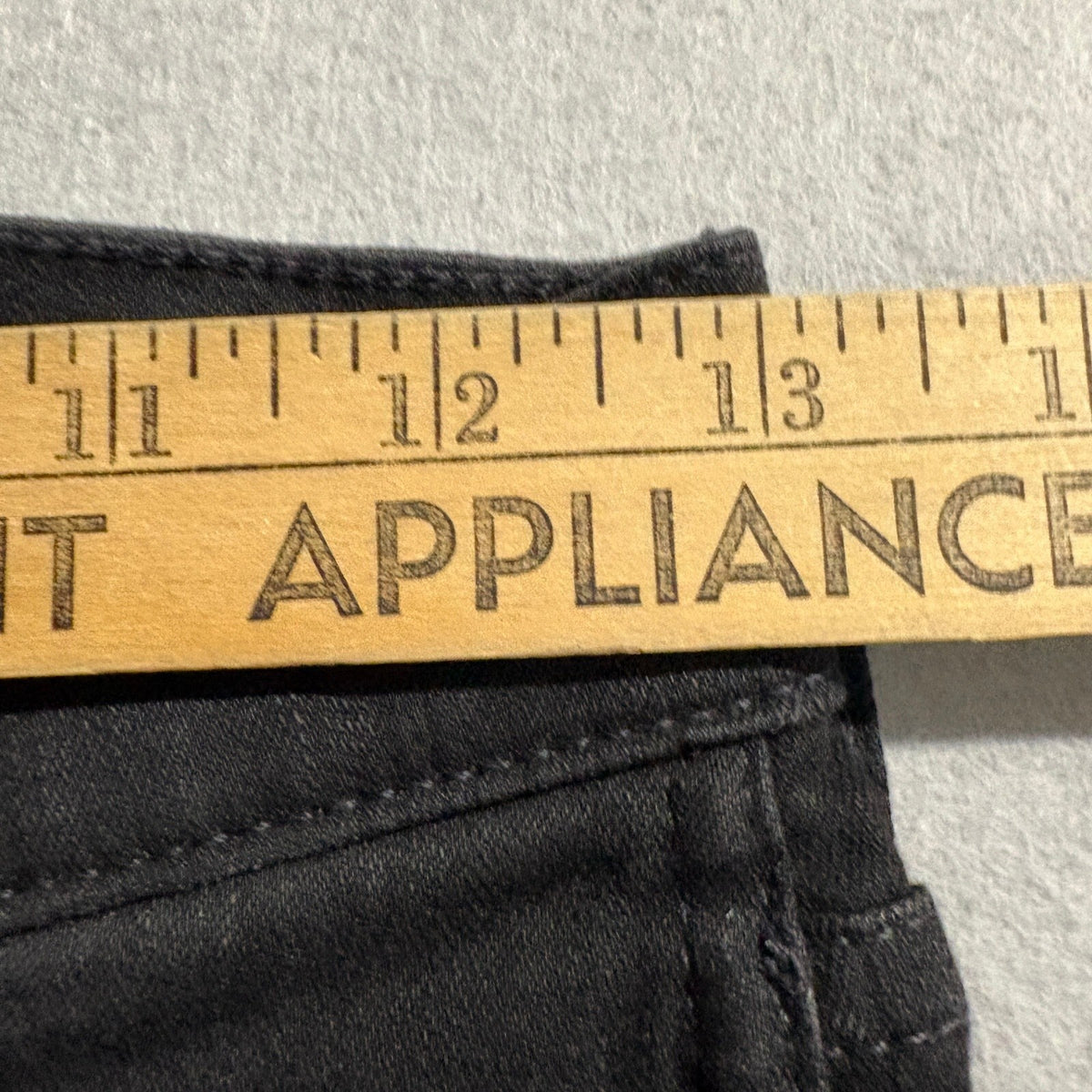 Madewell 10 High-Rise Skinny Jeans Womens Size 24 Black Denim