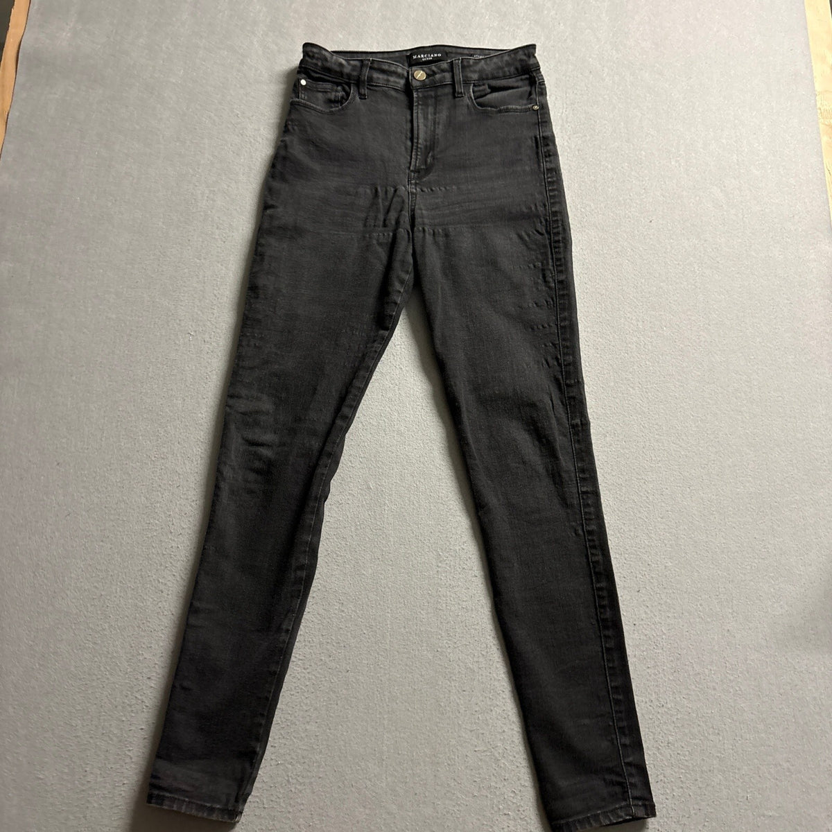 Marciano Guess Jeans Womens Size 28 Stiletto No 97 Black High Rise Skinny