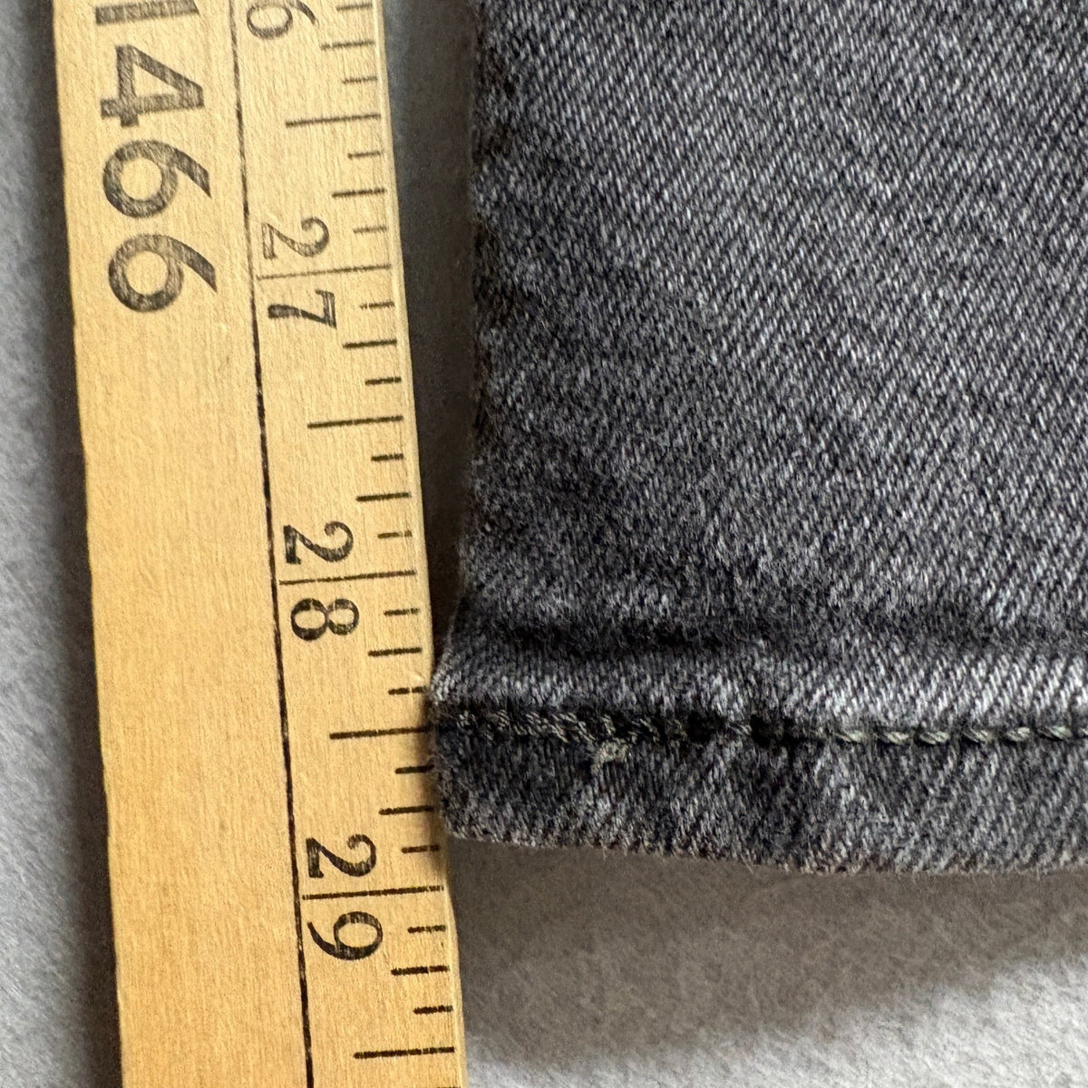 Levis Superlow Bootcut Jeans Womens 29 Black Denim Low Rise Waterless Stretch