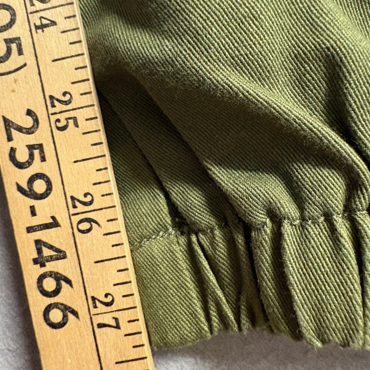 Superdown Womens Cargo Jogger Pants Size 25 Olive Green Cotton Utility Pockets