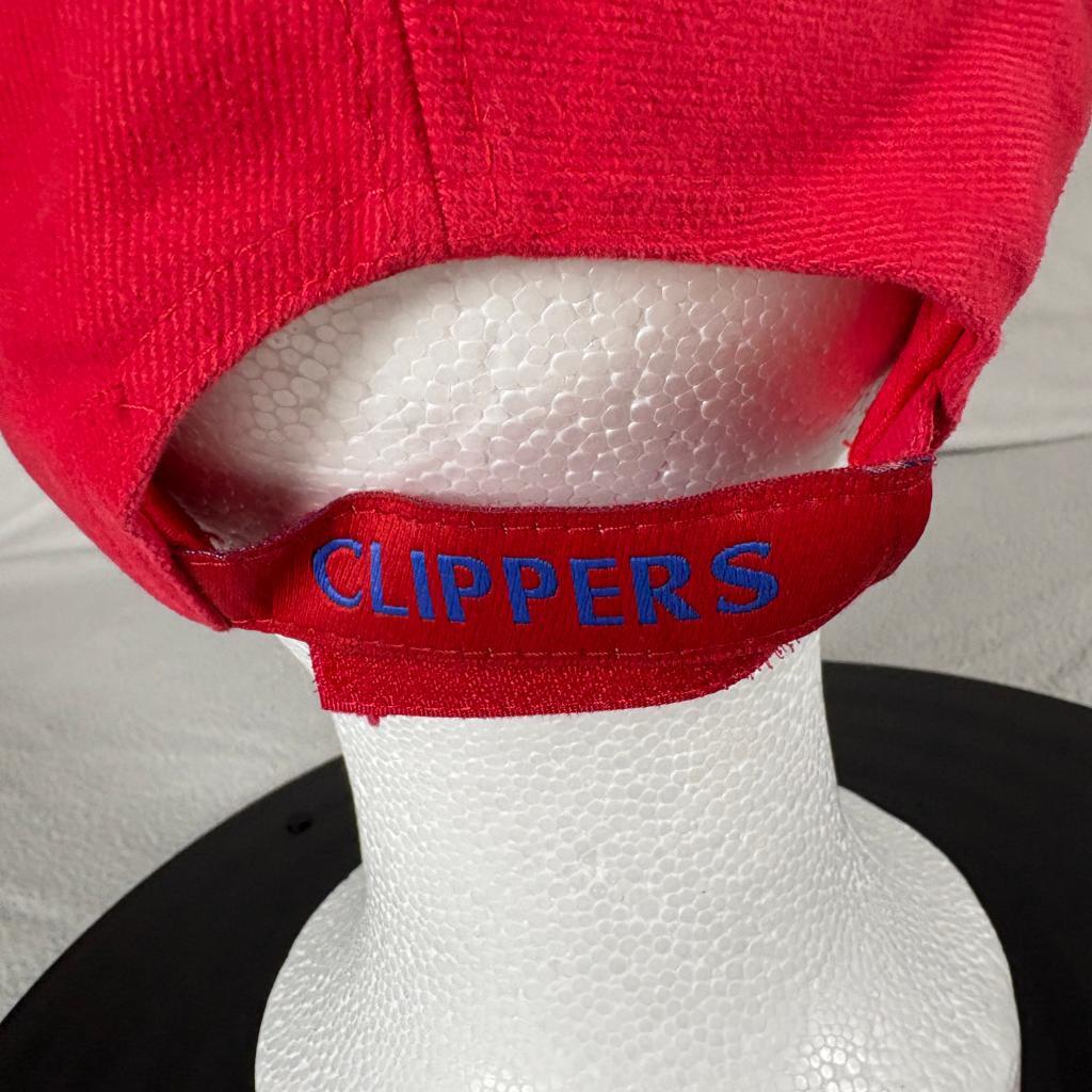 Los Angeles Clippers NBA Elevation Hat Mens One Size Red Blue Strapback Cap